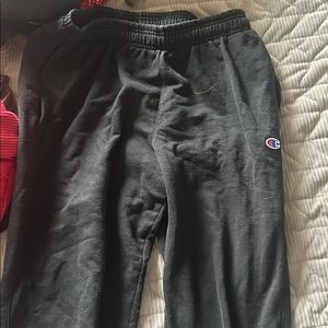 Black Champion Sweat Pants